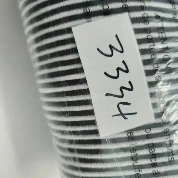 NWT ELLE Striped Fit & Flare Mini Tank Dress 4 - Picture 9 of 9
